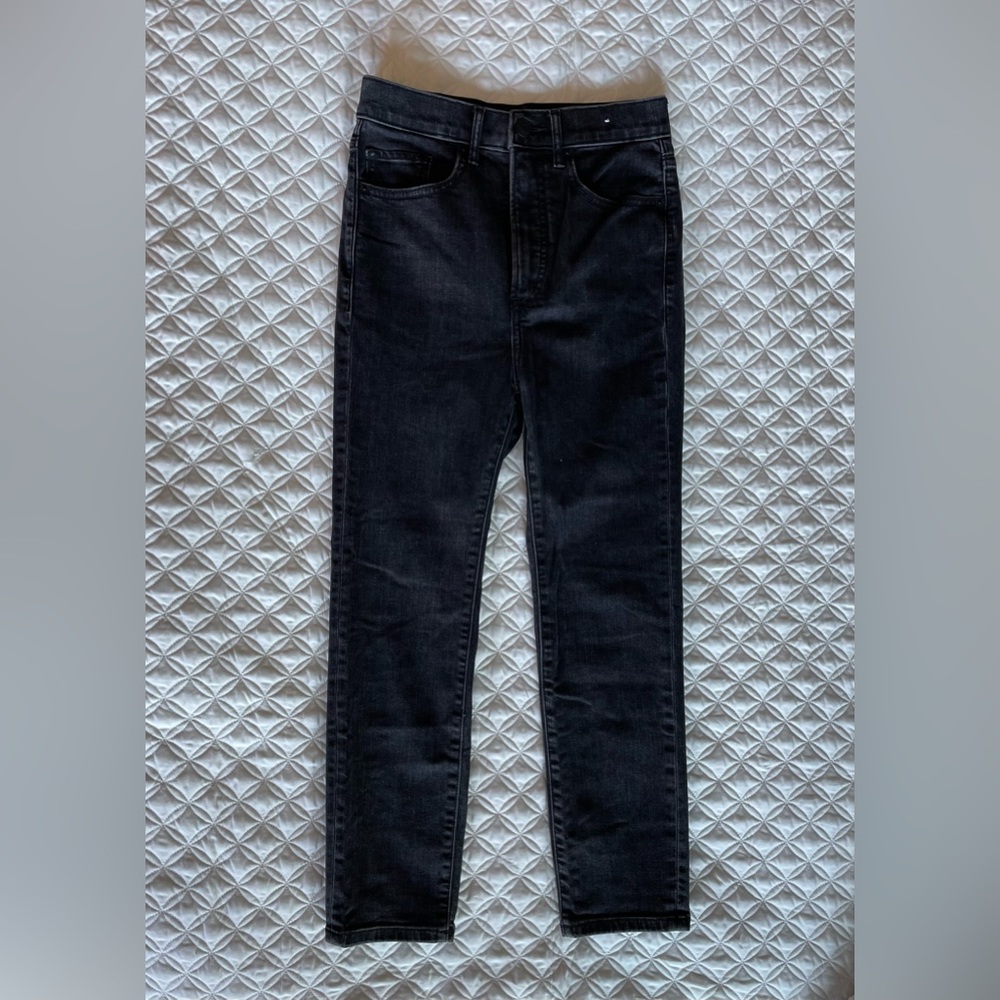 Express Cropped Black Jeans